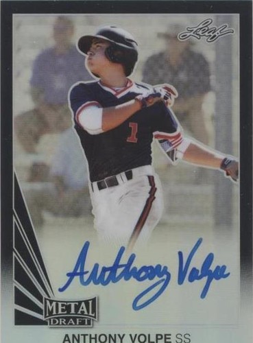 2019 Leaf Metal Draft - Anthony Volpe #LT-AV2
