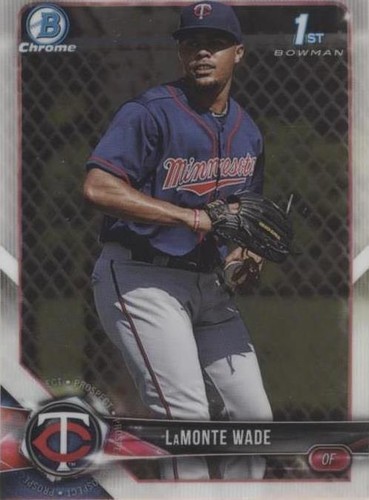 2018 Bowman Chrome - LaMonte Wade #BCP159