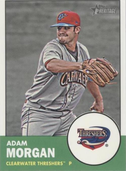 2012 Topps Heritage Minor League Edition - Adam Morgan #128