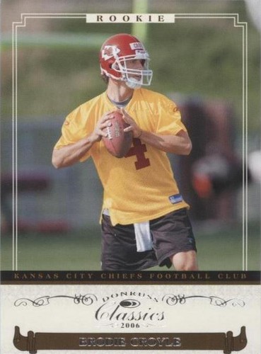 2006 Donruss Classics Brodie Croyle #101