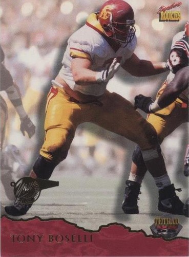 1995 Signature Rookies Tetrad Tony Boselli #4