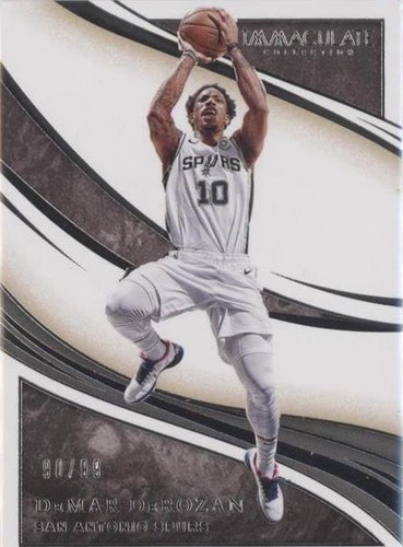 2019-20 Panini Immaculate Collection - DeMar DeRozan #62