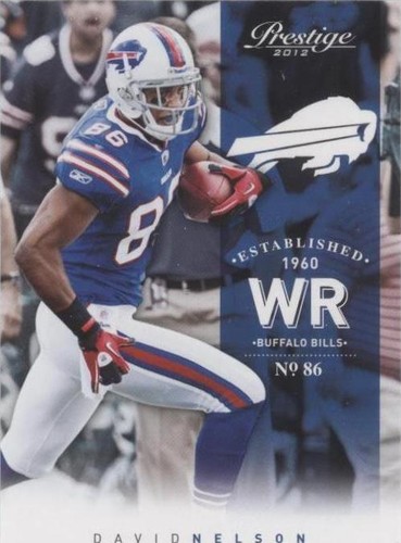 2012 Playoff Prestige David Nelson #23