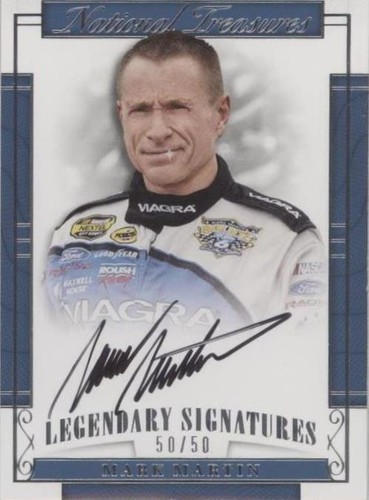 2017 Panini National Treasures - Mark Martin #LS-MM