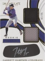 2019 Panini Immaculate Collection - Garrett Hampson #RM-GH