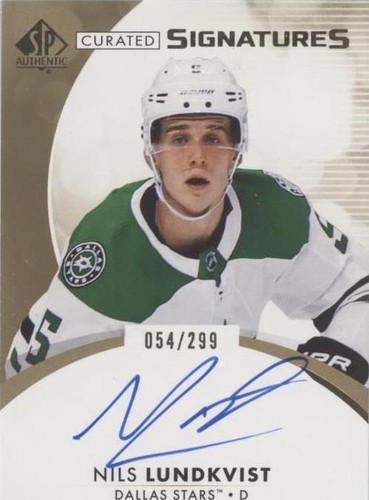 2023-24 Sp Authentic - Nils Lundkvist #SPC-NL