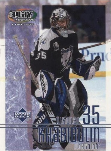 2001-02 Upper Deck Play Makers Limited - Nikolai Khabibulin #90