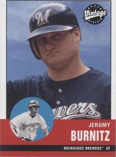 2001 Upper Deck Vintage - Jeromy Burnitz #189
