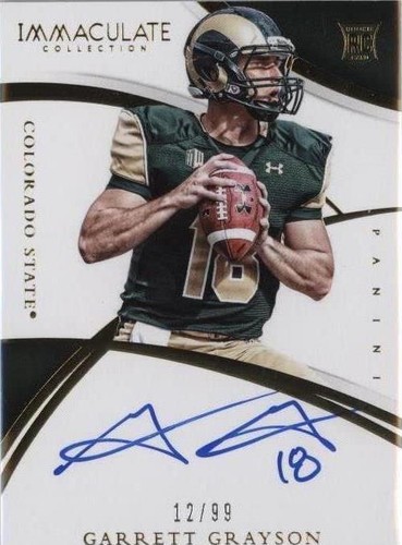 2015 Panini Immaculate Collection Collegiate Garrett Grayson #305