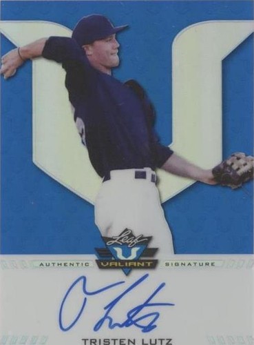 2017 Leaf Valiant Draft - Tristen Lutz #BA-TL1