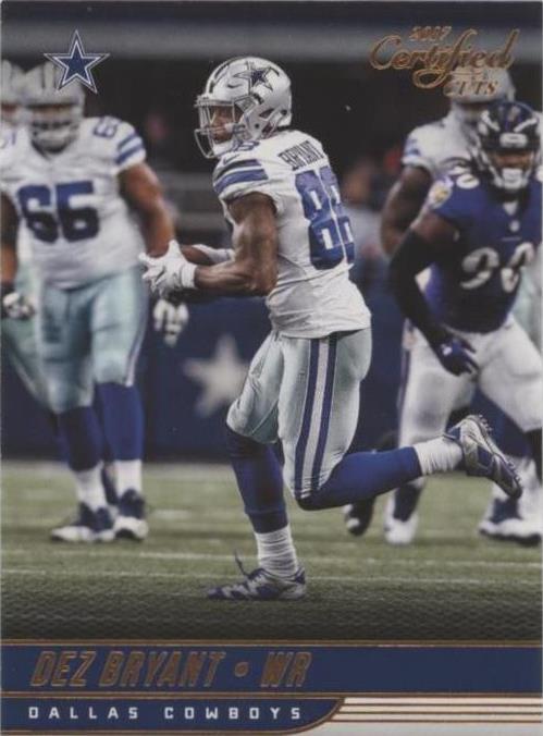 2017 Panini Certified Cuts Dez Bryant #4
