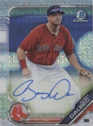 2019 Bowman - Bobby Dalbec #BMA-BD