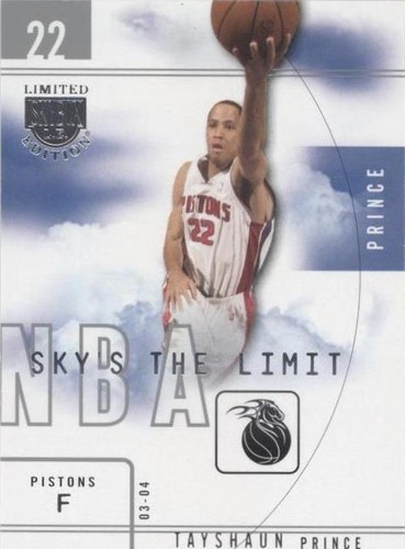 2003-04 Skybox Limited Edition - Tayshaun Prince #3 SL