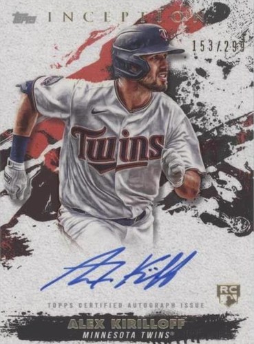 2021 Topps Inception - Alex Kirilloff #RESA-AK