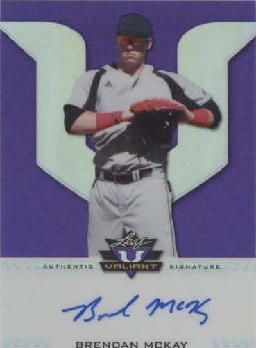 2017 Leaf Valiant Draft - Brendan McKay #BA-BM1