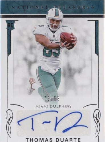 2016 Panini National Treasures Thomas Duarte #200