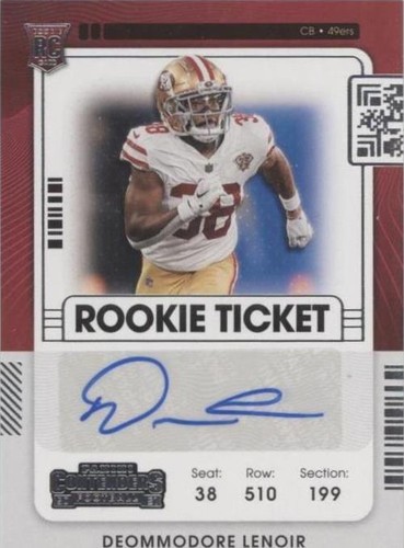 2021 Panini Contenders Deommo Lenoir #270