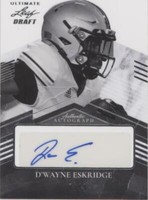 2021 Leaf Ultimate Draft D'Wayne Eskridge #PA-DWE