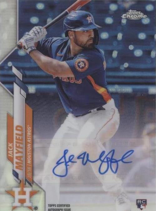 2020 Topps Chrome Update Series - Jack Mayfield #USA-JM