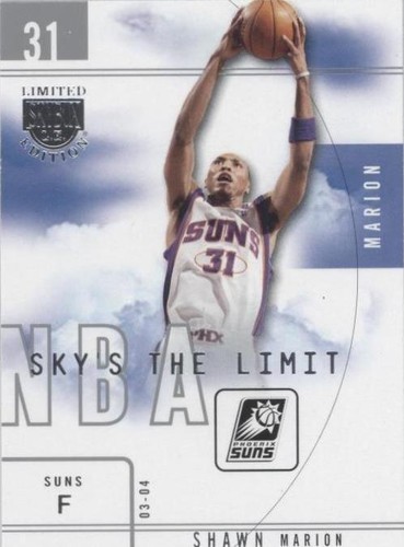 2003-04 Skybox Limited Edition - Shawn Marion #6 SL