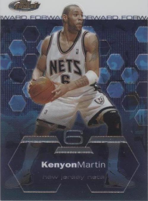 2002-03 Topps Finest - Kenyon Martin #55