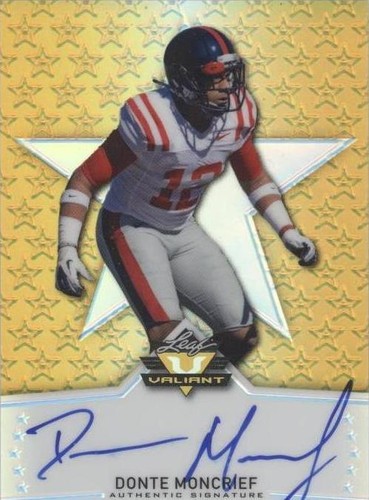 2014 Leaf Valiant Donte Moncrief #BA-DM1