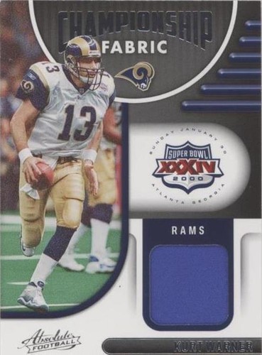 2022 Panini Absolute Kurt Warner #CF-14