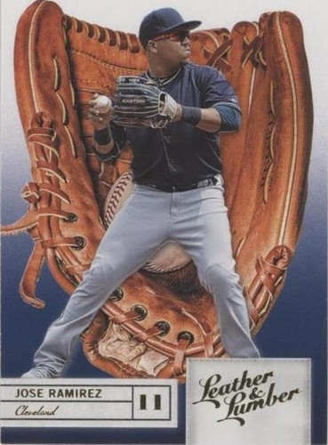 2019 Panini Leather & Lumber - Jose Ramirez #43
