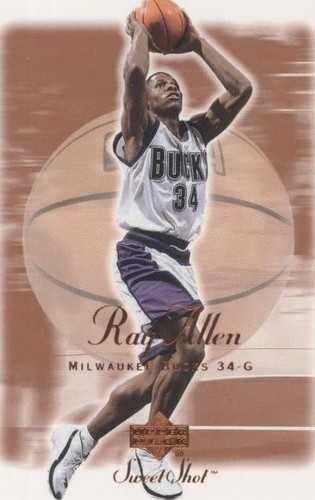 2001-02 Upper Deck Sweet Shot - Ray Allen #49