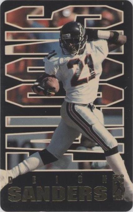Etiquetas profesionales Deion Sanders #011 1994