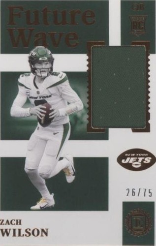 2021 Panini Encased Zach Wilson #FWM-ZW