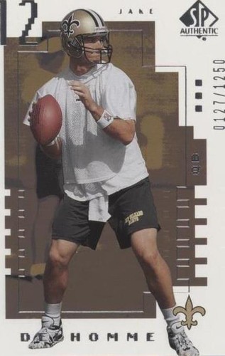 2000 SP Authentic Jake Delhomme #160