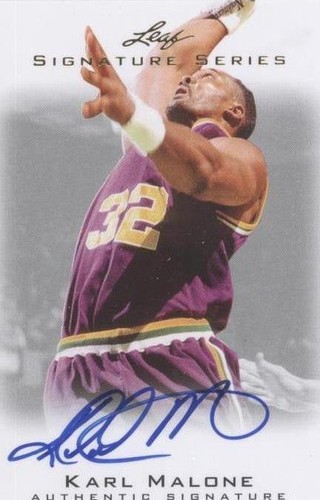 2012 Leaf Signature Series - Karl Malone #BA-KM1