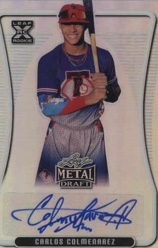 2020 Leaf Metal Draft - Carlos Colmenarez #BA-CC1