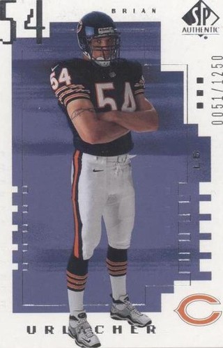 2000 SP Authentic Brian Urlacher #122