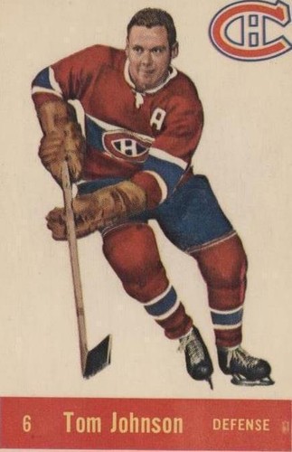 1957-58 Parkhurst - Tom Johnson #6