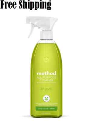 Method All-Purpose Cleaner Spray, Lime + Sea Salt, Plant-Based and Biodegradabl