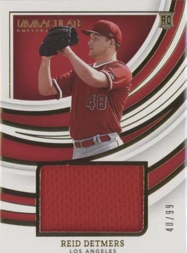 2022 Panini Immaculate Collection - Reid Detmers #RRJ-RD