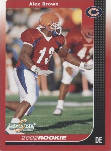 2002 Score Alex Brown #301