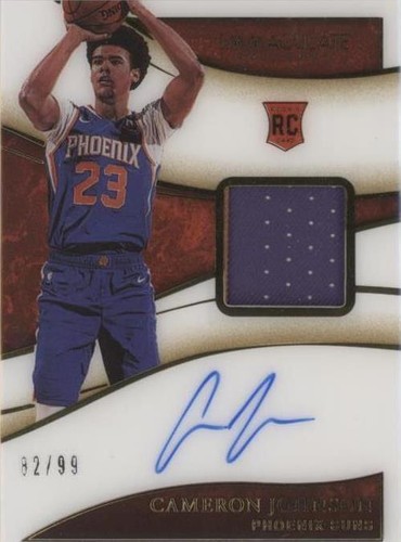 2019-20 Panini Immaculate Collection - Cameron Johnson #111