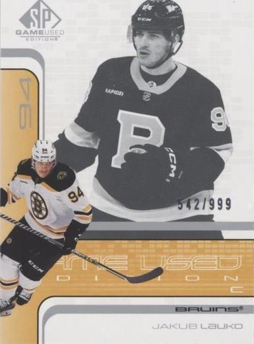 2022-23 Upper Deck SP Game Used - Jakub Lauko #R-53