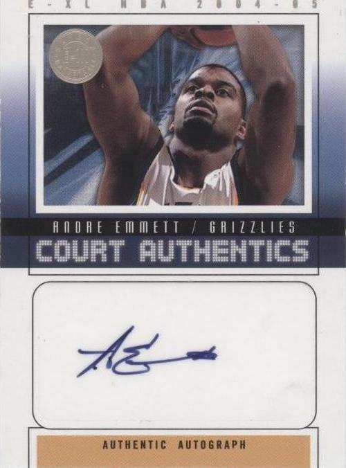 2004-05 E-XL - Andre Emmett #CAA-AE