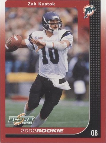 2002 Score Zak Kustok #269