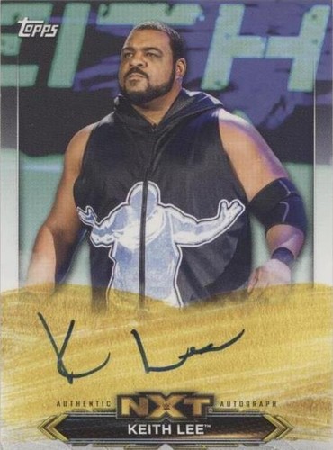 2020 Topps WWE NXT - Keith Lee #A-KL