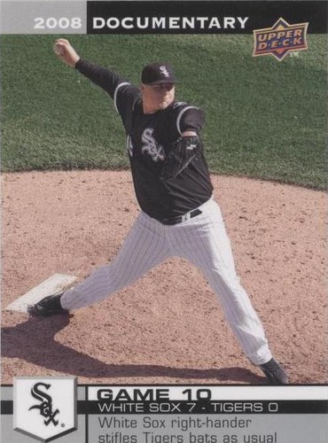 2008 Upper Deck Documentary - Bobby Jenks #70