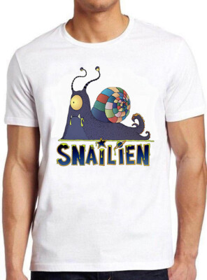 Alien Snail Slug Ufo Sci Fi Horror Area 51 Funny Meme Gift Tee T Shirt M726