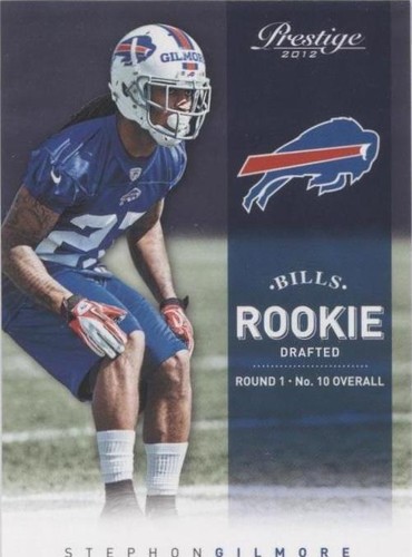 2012 Playoff Prestige Stephon Gilmore #296