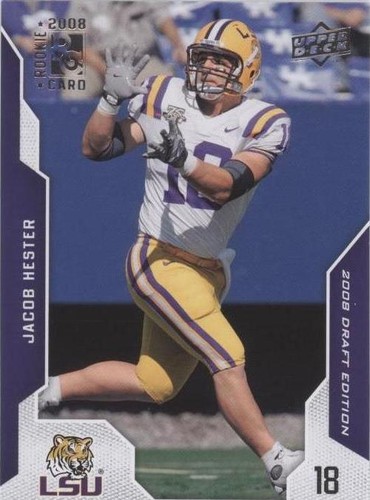 2008 Upper Deck Draft Edition Jacob Hester #57