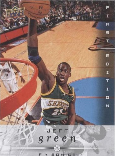 2008-09 Upper Deck First Edition - Jeff Green #176