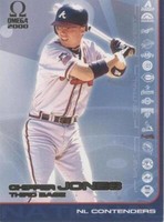 2000 Pacific Omega - Chipper Jones #2